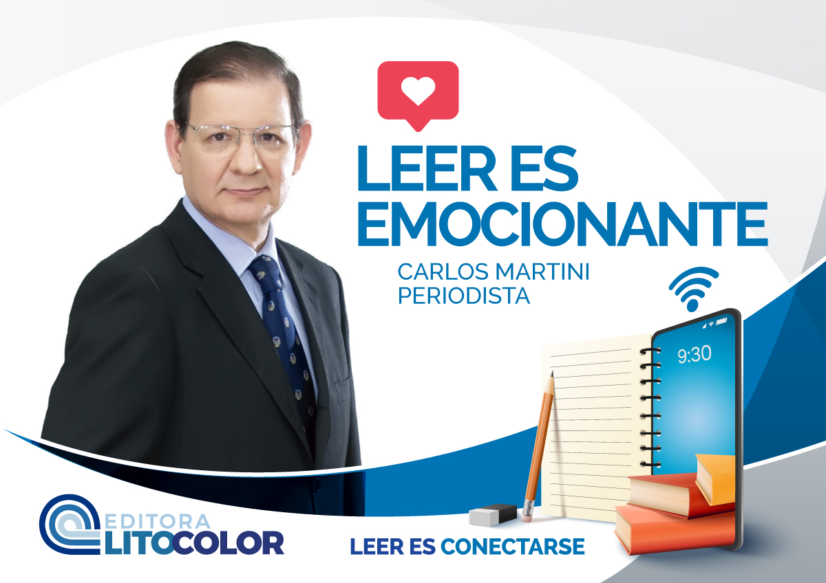 Carlos Martini una de las figuras de la Campaña Leer es conectarse